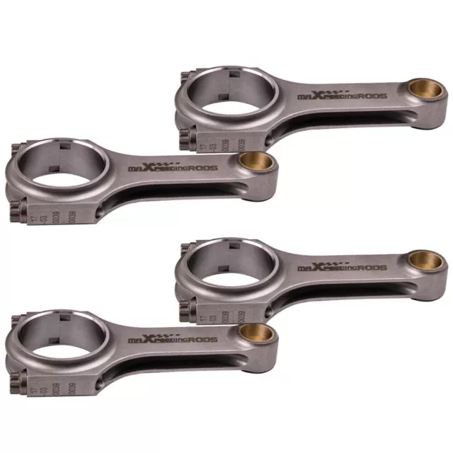 Bulloni barre di collegamento fascio forgiato 4340 EN24 H per Honda Civic EX 2001-2006 137 mm