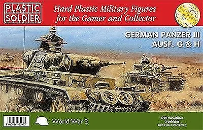 Plastic Soldier Company 1:72 Scale Panzer III G,H