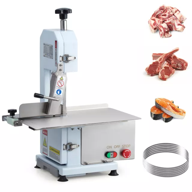 550W Commercial Meat Bone Cutting Machine Electric Meat Bandsaw Machine