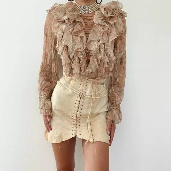 BNWT Zimmermann bowerbird blouse size 0 RRP $1150