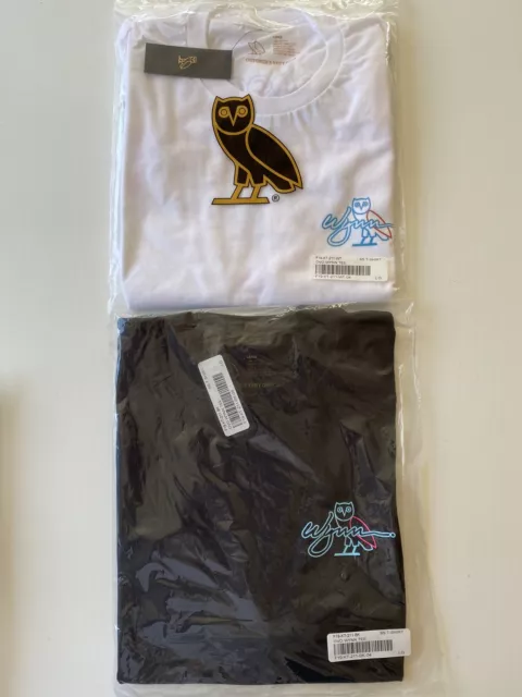OVO Wynn Las Vegas Exclusive T-Shirt Owl Black White October’s Very Own 2019