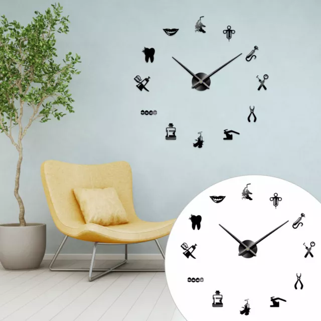 Nouveauté Horloge Murale En Acrylique Pendule Cuisine Wall Clock