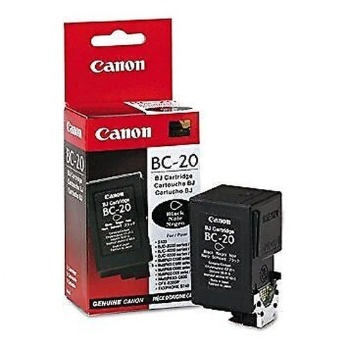 Original Canon Ink Cartridge BC-20 Black for Bjc 2000 4000 5000