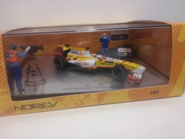 NOREV 1/18 Renault F1 Team R28 – Fernando Alonso, OCCASION Avec Défaut