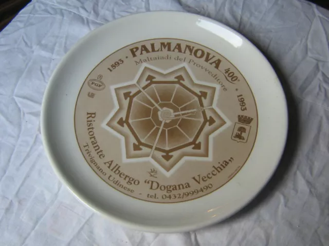 Piatto Del Buon Ricordo - Ristorante Albergo "Dogana Vecchia" - Palmanova - (Ud)