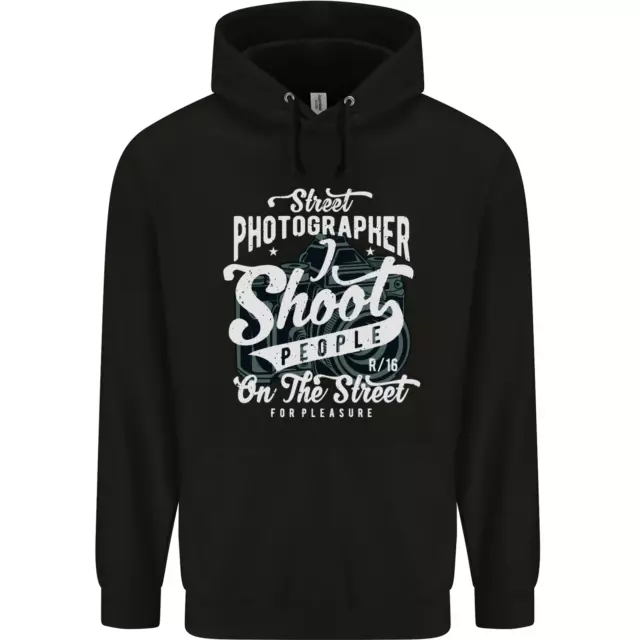Felpa con cappuccio 80% cotone 80% street photographer fotografia di strada