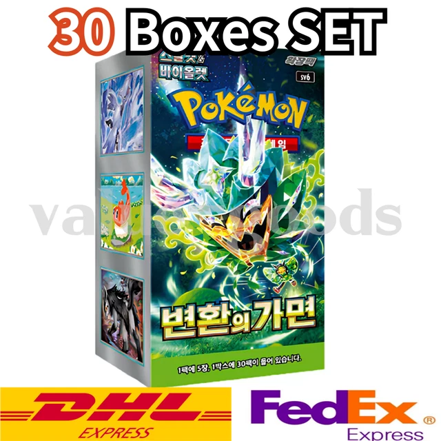 30 BOX SET] Pokemon Card Mask of Change Twilight Masquerade Booster Box  Korean $1,280.75 - PicClick CA
