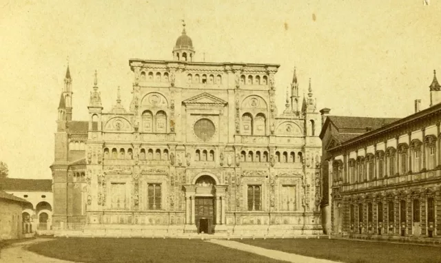 Italy Firenze Florence old CDV Photo Brogi 1870