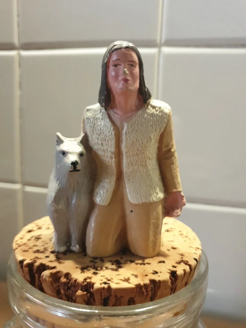 Ancien Santon Mouton – Taille 4 Ou 5 – Pour Crèche Provençale