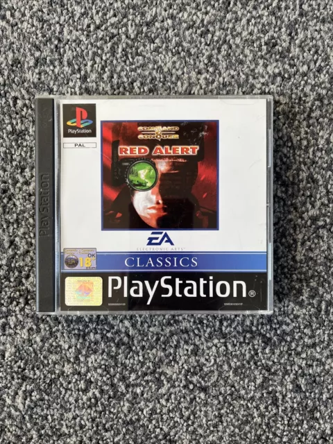 COMMAND & CONQUER: Red Alert Classic Game PS1 (Sony Playstation 1) £12.