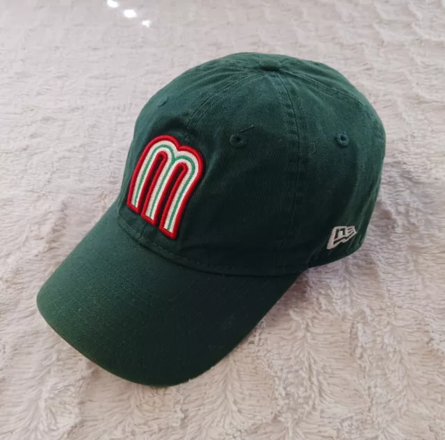 Mexico New Era 9Twenty WBC Green One Size Strapback Baseball Dad Hat Cap