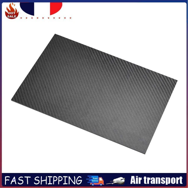 75x125mm 3K Carbon Fiber Plate Panel Sheets DIY Composite Material (0.5mm)