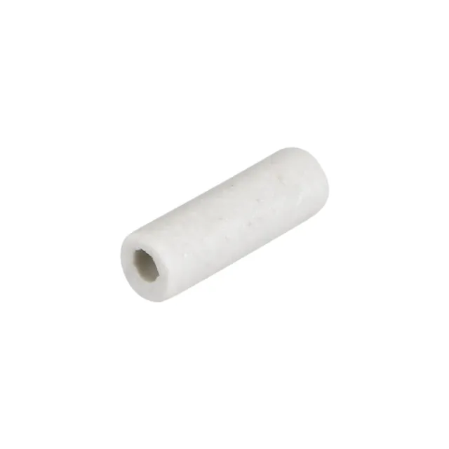 Da 1 mm isolamento ceramico tubo foro singolo isolatore porcellana tubo 500 pz