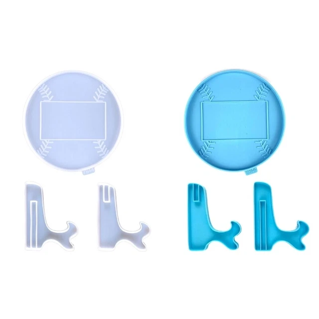 Diy Baseball Silicone Mold for Epoxy Resin Casting Jewelry Making Home Decor