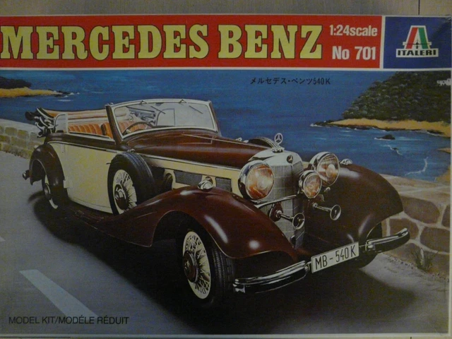 Maquette Italeri Mercedes G230 Pompier – 1/24, à Assembler Et Peindre, Neuf