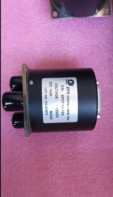 1PC EPX RF coaxial switch SP3T-1A-12A DC-12GHz 12V 800W N type