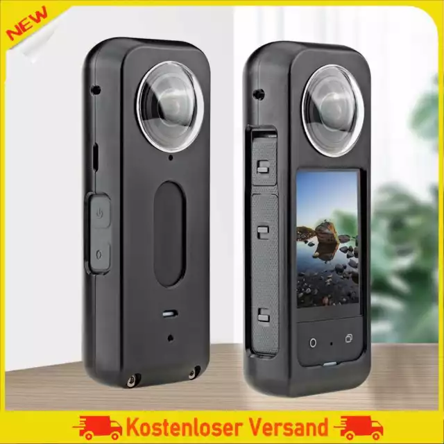 Aluminum Alloy Rabbit Cage Shockproof Protective Expansion Frame for Insta360 X3