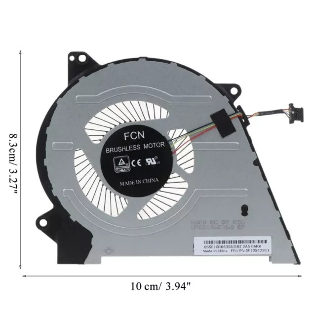 For IdeaPad 5 14IIL05 14ITL05 14ARE05 15IIL05 81X1 5F10S13911 Heatsink Fan 3