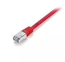 Cable de conexión plano Equip W128286285 607822 Cat.6A S/Ftp, 3M, rojo ~E~