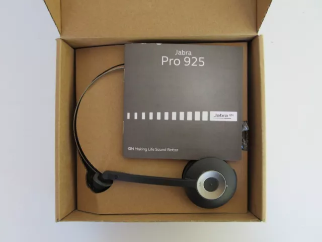 Jabra PRO 925 Wireless Headset 925-15-508-208 - New in Box - Free Post 2