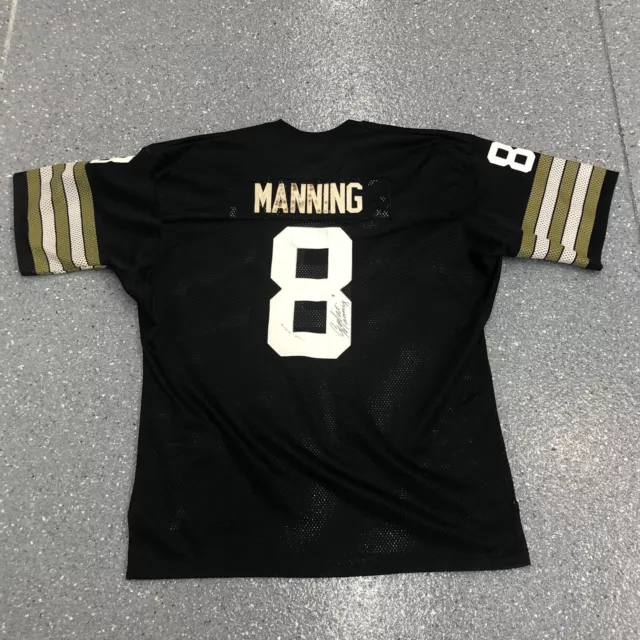 FRMD Archie Manning New Orleans Saints Signed Mitchell & Ness