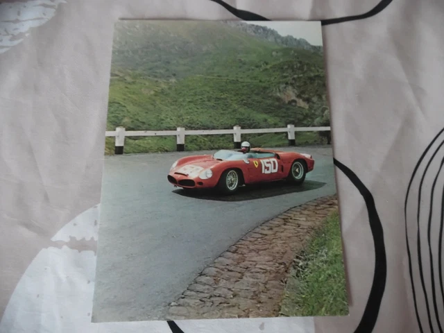Pub Vintage NUBALGYL pharmaceutique – Rallye FERRARI 246 Sport