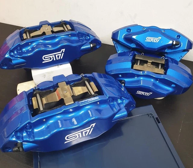 2004-2007 SUBARU WRX STI FRONT AND REAR BREMBO BRAKE CALIPERS OEM 57K Miles Usdm