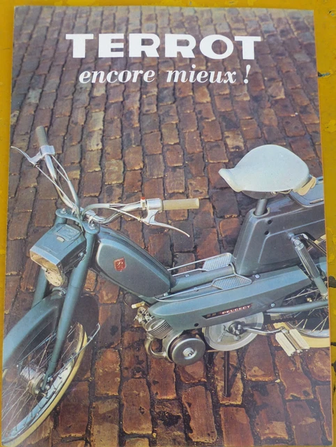 Publicité Presse Originale 1955 - Sortir Avec Un Scooter Terrot 3 Vitesses (Dijon)