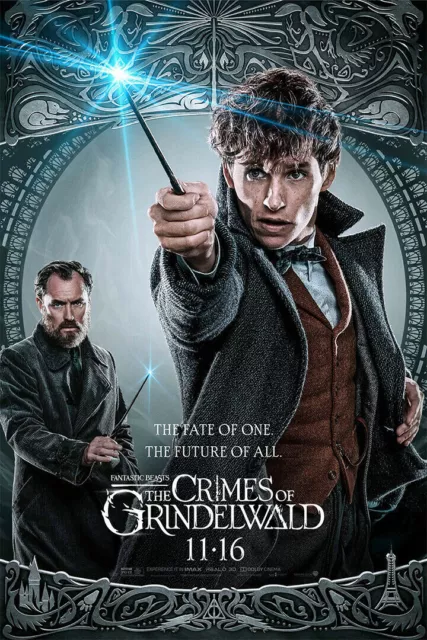 360596 Fantastic Beasts Crimes Grindelwald Newt Dumbledore Movie Poster Plakat