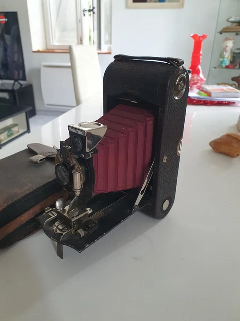 Appareil Kodak à soufflet vers 1900