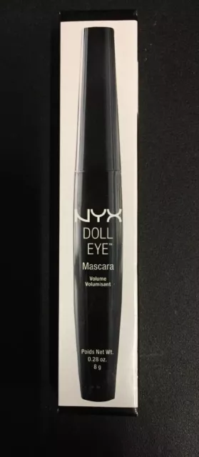 NYX Cosmetics Doll Eye Volume Mascara Extreme Jet Black DE02