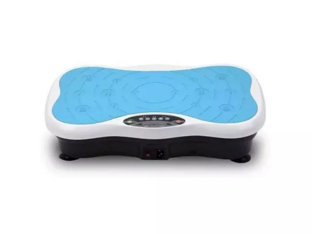 Plateforme vibrante bleu 53cm corporelle 360 ° Fitness brûle graisses vibration 3