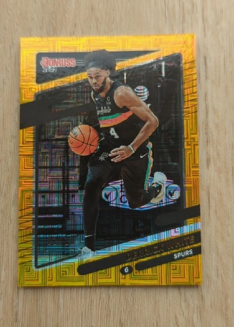 2021-22 Donruss Gold Derek White /10 Infinite Boston Celtics