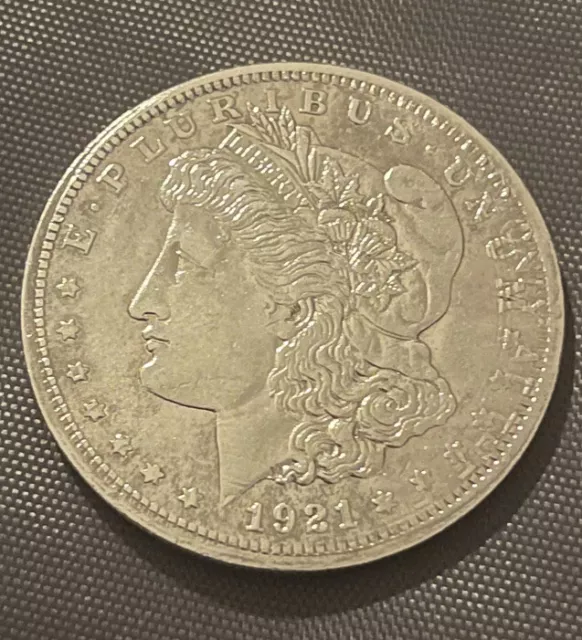 1921 morgan silver dollar