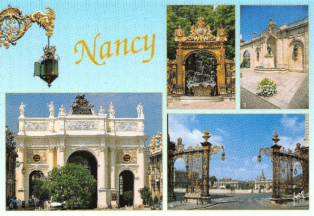 NANCY - Neptune Fountain, - Arc de Triomphe - Colors and light of FRANCE