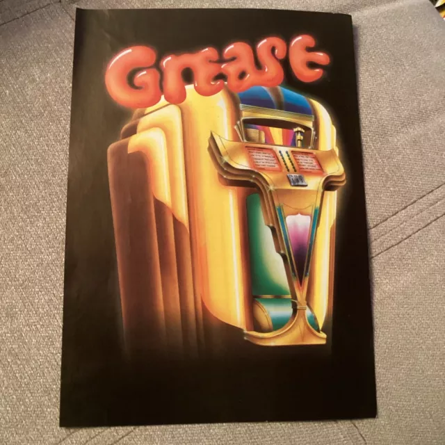 GREASE Flyer BLOOMSBURY THEATRE  in Aid Of Save The Children