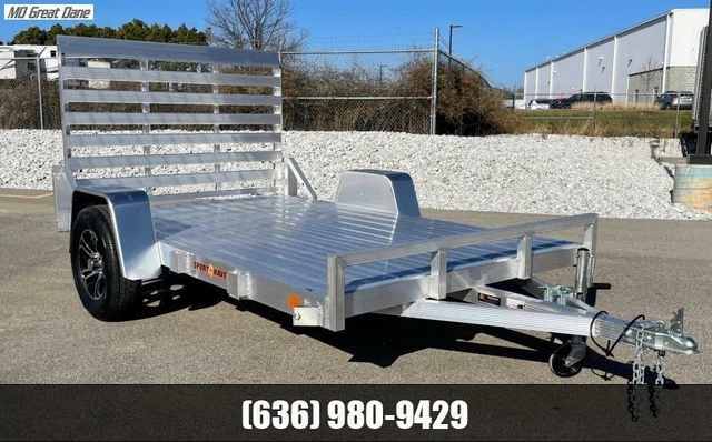 2023 Sport Haven AUTD 6x10 Aluminum Utility Trailer