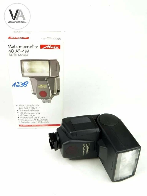 Metz Mecablitz 40AF-13 1/12ft Blitz Compact for Minolta Dynax New/Boxed