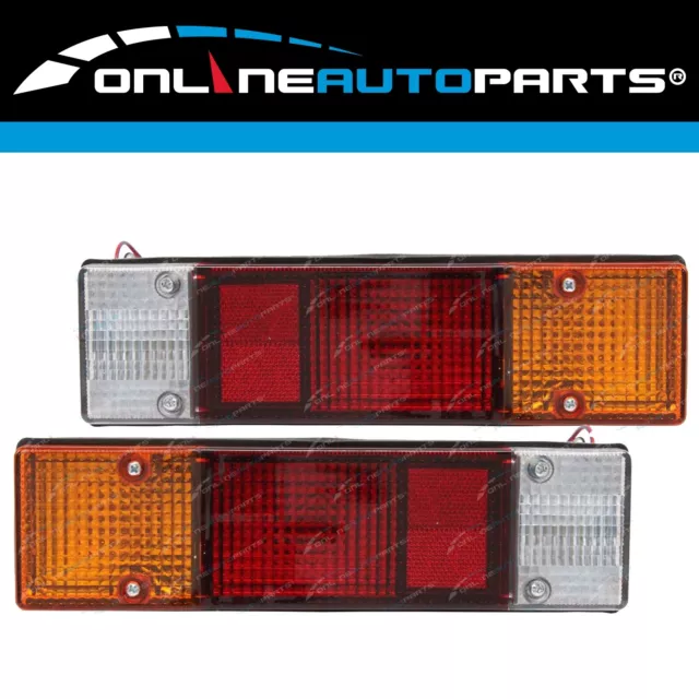 2x Tail Lights (Pair) for Mitsubishi Triton ME MF MG MH MJ MK 1986-06 Trayback