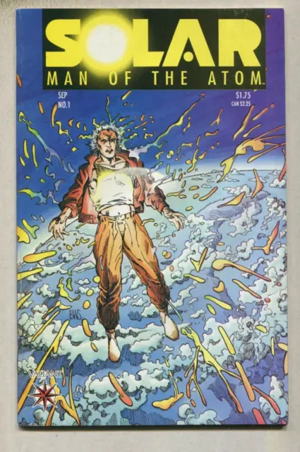Solar: Man Of The Atom  # 1 NM   Valiant Publishing D3
