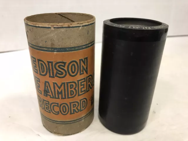 Edison Blue Amberol Cylinder Where The Silvery Colorado Etc. By Anthony & Chorus