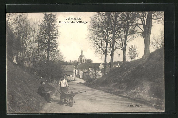 CPA Vèmars, Entrèe du Village
