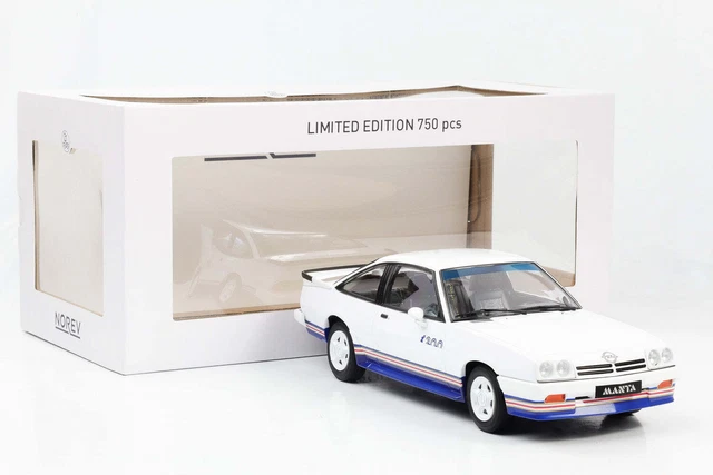Miniature Norev 1/18 – Opel Manta Guy Frequelin 1984 – Blanche – Collection