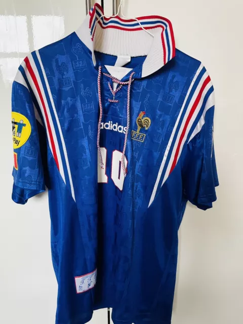 Altes Frankreich Trikot ca. 1996 der Legende Zidane In L