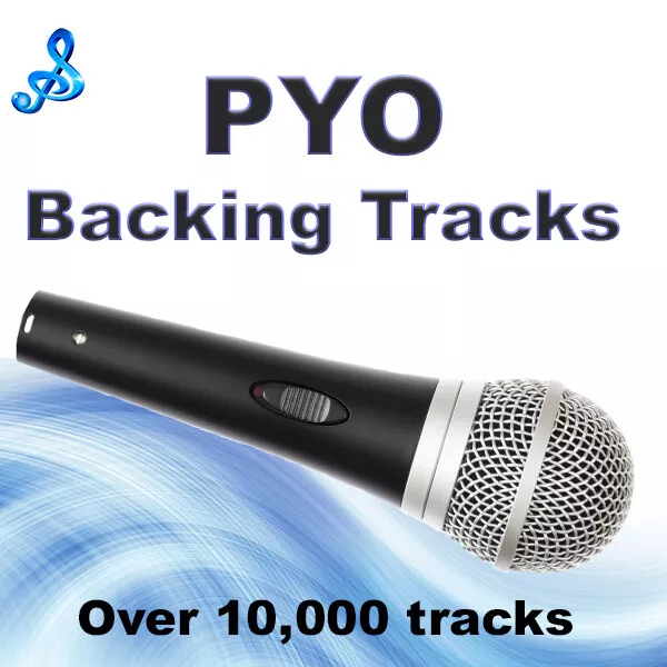 PYO Backing Tracks on CD x5 Vocalists Entertainers, Talent Shows, Auditions,