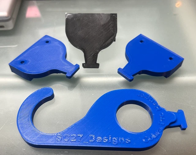 COBRA BELT HANGERS (Hook for Lockers, Slat Wall Mount, Screw Wall Mount