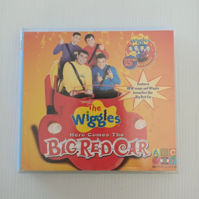 THE WIGGLES HERE Comes The Big Red Car CD Original Members 2006 26 ...