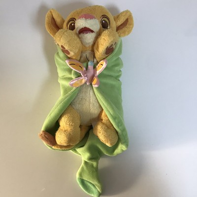 Peluche Doudou Disney Roi Lion Simba Bebe Couverture Feuille Eur 24 90 Picclick Fr