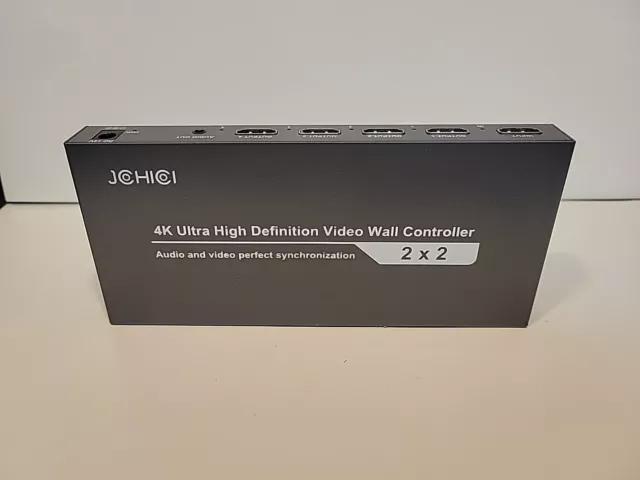JCHICI Video Wall Controller 2X2 TV Processor 4K x 2K Input 4K Output 1080p