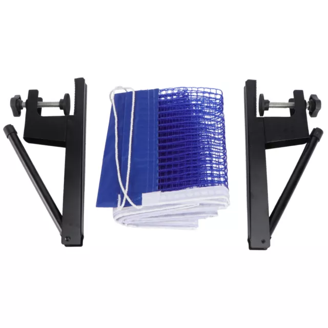 Portable Table Tennis Net Post for Indoor/Outdoor - Dark Blue